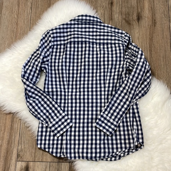 Vineyard Vines Womens Buffalo Plaid Button Down Shirt Size 2 - Picture 10 of 10